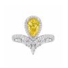 Yellow Diamond Ring