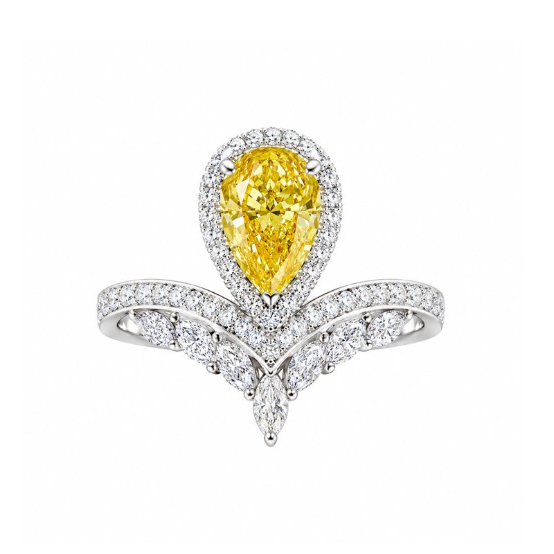 Yellow Diamond Ring