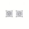 0.50ct Natural Diamond Princess Cut Earrings
