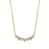 0.50ct Natural Diamond Smile Necklace